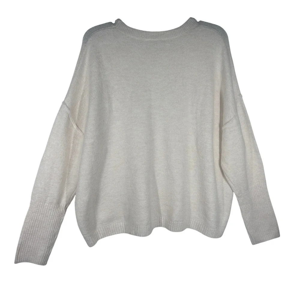 Legendary‎ Outfitters Cream Oatmeal Heather Knit Crewneck Sweater XXL Cozy NEW